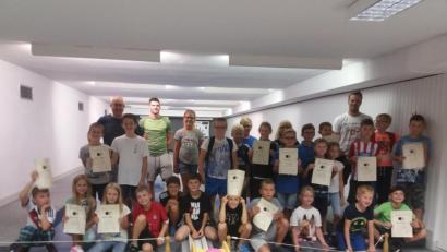 Bild: hä
Viel Spaß hatten die Kinder beim Ferienprogramm der Kegler.