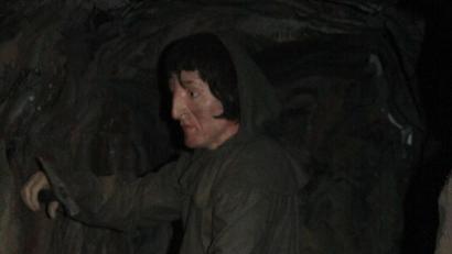 Bild: lg
Diese Buben wollten es genau wissen. Sie arbeiteten sich im künstlichen Stollen des Museums zum "Venetianer" vor.