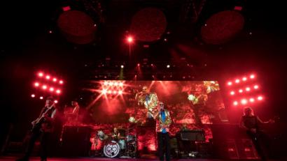 Archivbild: Sven Hoppe/dpa
Während Deep Purple 2017 in der Olympiahalle in München auf der Bühne standen, hat sich unser Autor lieber daheim ihr legendäres Live-Album "Made in Japan" angehört.
