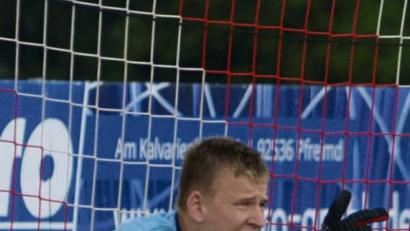 Bild: mhs
Der Pfreimder Torwart Michael Herrmann musste in Bogen vier Mal hinter sich greifen.