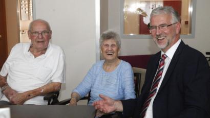 Bild: Hirsch
Anita Bergmann wurde 95. Jahre alt und feierte Geburtstag.