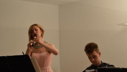 Bild: bej
Die Gäste waren begeistert vom Repertoire der beiden Künstler.