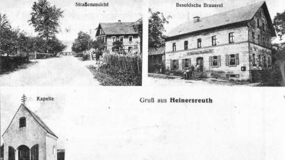 Bild: ü
Heinersreuth um das Jahr 1930.