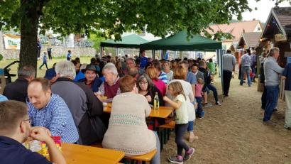 Bild: sgs
Die Schützen hatten Pavillons für die Besucher aufgestellt