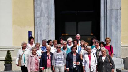 Bild: wbe
In der Wallfahrtskirche Maria Taferl wurde der Gottesdienst besucht.