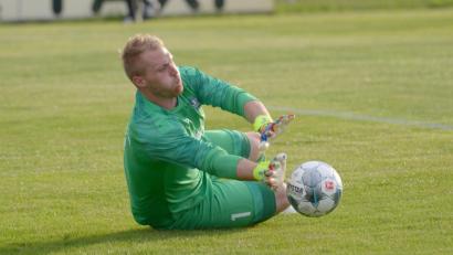 Bild: ref
Auf Michael Ruppertim Tor des FV Vilseck kommt wieder einiges zu.