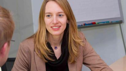 Bild: dpa
Amprion-Sprecherin Joëlle Bouillon.