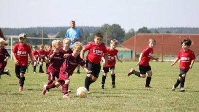 Bild: hai
F-Junioren (U 9) der erstmals formierten (SG) Kirchenlaibach/Haidenaab.
