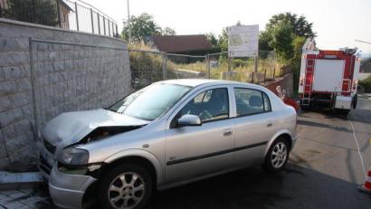 Bild: wro
An dem Opel entstand laut Polizei Totalschaden.