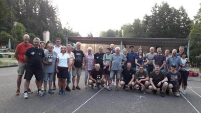 Bild: krb
Die Sportler sind nach spannenden Wettkämpfen zufrieden mit ihren Leistungen.