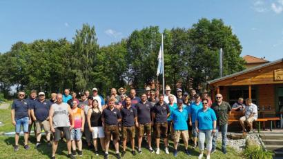 Bild: gz
Das zweite Fischerteam (links) war an diesem Sommertag einfach nicht zu schlagen.
