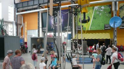 Bild: mh
Viel zu erleben, auszuprobieren und zu bestaunen gibt es für die Buben und Mädchen im "Techmania-Science-Center"in Pilsen.