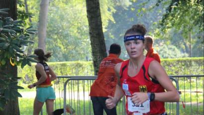 Bild: exb
Christina Schopper hat das Laufen als Wettkampf-Hobby entdeckt. Kurz- und Mittelstrecken liegen ihr am besten.