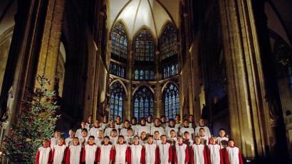 Bild: Armin Weigel/dpa 
Die Regensburger Domspatzen bleiben ein reiner Knabenchor.