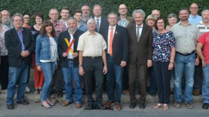 Bild: Kunz
Diese 35 Kandidaten wollen für die Freien Wähler in den Weidener Stadtrat.