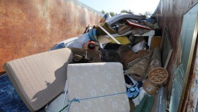 Bild: Wolfgang Steinbacher
Sperrmüll in einem Container im Wertstoffhof im Industriegebiet Nord.