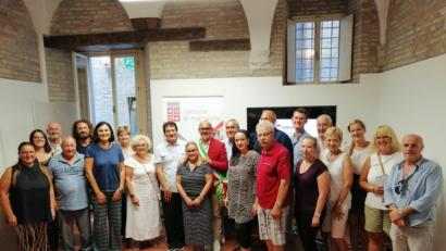 Bild: Comune Macerata
Die Weidener Delegation besucht ihre Partner im italienischen Macerata.