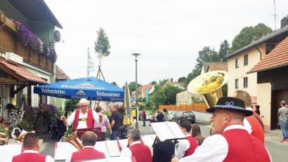 Bild: ü
Die Musikanten spielen auf.