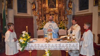 Bild: swo
Diözesandirektor Gerhard Pöpperl, Präfekt am Priesterseminar in Regensburg, feierte mit den Jugendlichen Gottesdienst.