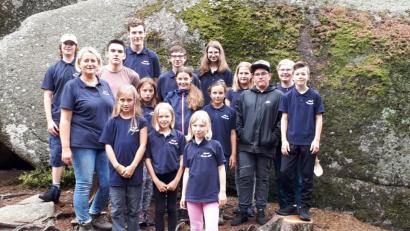 Bild: wro
Die Wanderung durch das Luisenburg-Felsenlabyrinth gehörte zu den Höhepunkten beim Ministrantenwochenende der Fuchsmühler.