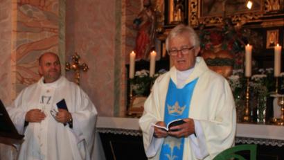 Bild: lk
Pfarrer Miroslav und Pfarrer Georg Hartl.