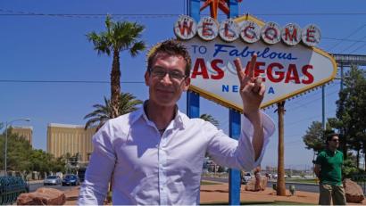 Bild: exb
Marco Knott hat in Las Vegas, dem Mekka der Magier schon öfters selbst vor seinen Kollegen gezaubert.