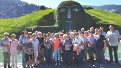 Bild: es
An ihre Dreitages-Fahrt in Zillertal werden die 38 Teilnehmer immer gerne denken..
