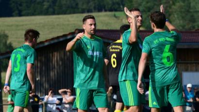 Bild: ham
Jubeln die Spieler des FC OVI-Teunz auch bei der SG Silbersee?