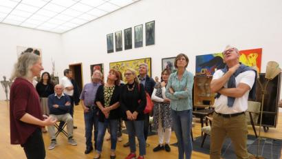 Bild: ubb
Auch noch ganz hoch oben gab es manches Werk zu bewundern.