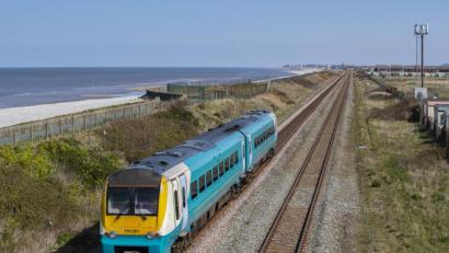 Symbolbild: Peter Byrne/PA Wire/dpa
Trotz Negativentwicklung: Die Deutsche Bahn hat als umweltfreundlicheres Verkehrsmittel gute Zukunftschancen.