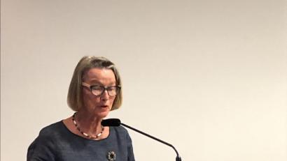 Bild: dok
Frau Prof. Dr. Susanne Popp stellt das Motto der Max-Reger-Tage 2019 vor: Vorbilder und Nachklänge