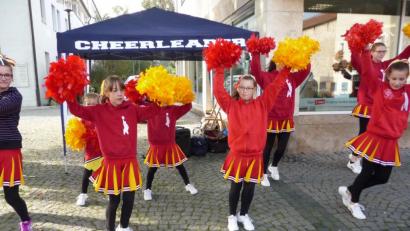 Bild: bba
Beim "Tag der Vereine" werden auch wieder die Cheerleader in der Altstadt unterwegs sein.