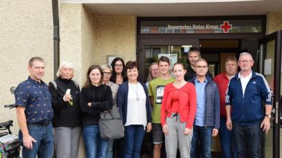 Bild: exb
Die Teilnehmer des Erste-Hilfe-Kurses der Pfarrei Tirschenreuth.
