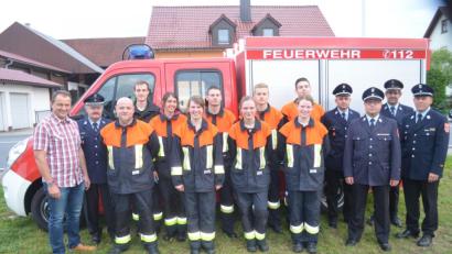Bild: fz
Die erste Leistungsprüfung der Lerauer Wehr mit dem neuen Feuerwehrauto geht ohne Probleme über die Bühne.