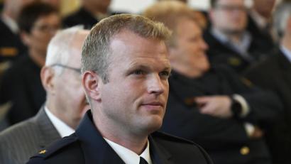 Bild: Petra Hartl
Tobias Mattes (37) wird zum 1. Oktobre 2019 neuer Chef der Verkehrspolizeiinspektion Amberg.