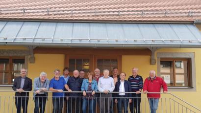Bild: buc
Die SPD-Kreistagsfraktion trifft sich im Kommunbrauhaus Eslarn zur ersten Sitzung nach der Sommerpause.