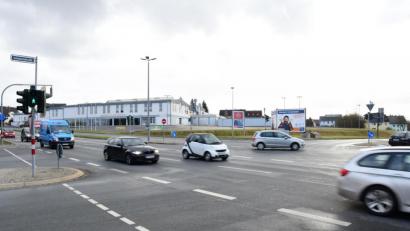 Bild: Petra Hartl
Die Pflegerkreuzung im Westen der Stadt. Mehr als 30.000 Fahrzeuge queren sie täglich.