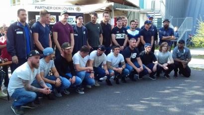 Bild: pa
Zur Saisoneröffnung stellten sich die Wild Lions ihrem Publikum vor. Nach einer Woche Training starten die Spieler um Coach Dan Heilman in die Vorbereitungsspiel-Serie.