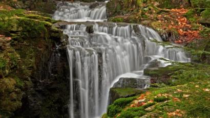 Bild: tr
Der Muglwasserfall bei Altmugl ist eines von 100 Natur-Highlights bei denen man sich an Ort und Stelle per QR-Code, der sich auf einer entsprechenden Stele befindet Informationen über den Internetbrowser holen kann.