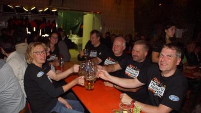 Bild: mmj
Ein Prosit auf das Herbstfest. Es war schon eine Übung für das 150-jährige Gründungsfest im kommenden Jahr.