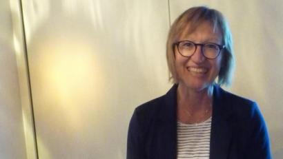 Bild: exb
Johanna Baumann beleuchtete das Thema "Bienen - wichtig für Mensch und Natur und Lieferanten wertvoller Erzeugnisse".