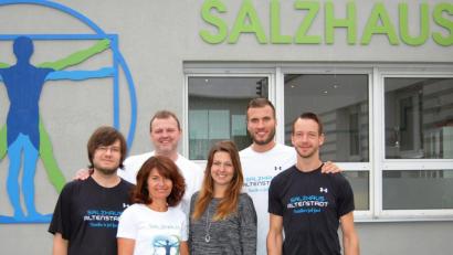 Bild: sm
Das Salzhaus-Team stellt sich am Samstag, 21. September, bei einem „Tag der offenen Tür“ vor.