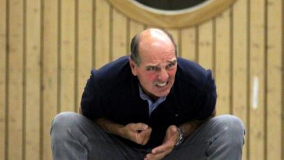 Bild: Peter Perzl
Milan Cernousek war in der Vorbereitung nicht immer einverstanden mit den Leistungen seiner Spieler.