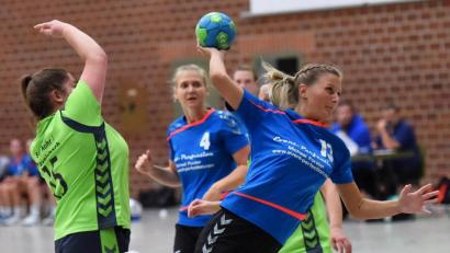 Bild: A. Schwarzmeier
Jennifer Hermann war mit sechs Toren beste Werferin beim Weidener 22:20-Sieg gegen die SG Rohr/Pavelsbach.