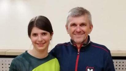 Bild: tob
Sophia Ziegler (Leistungsklasse B) und Damir Prstec (Leistungsklasse A) holten sich den Sieg bei den Nabburger Vereinsmeisterschaften.