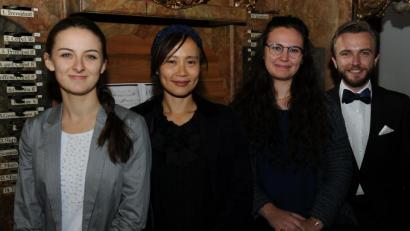 Bild: gf
Die Organisten Markéta Pavliková, Alice Shu-Yau Sheu, Ivana Mésicková und Jakub David Smesuy (von links) gaben in der Schulkirche ein Sonderkonzert, das in seiner Art bislang einmalig ist.