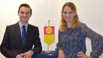 Bild: fsb
Die beiden Spitzenkandidaten für die Kommunalwahl sind Sarah Wolf und Sascha Anton.