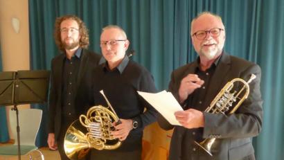 Bild: fsb
Sie schaffen ein bisschen mehr Verständnis für Regers Musik: Matthias Bertelshofer, Josef Neubauer und Franz Lahm (von links).