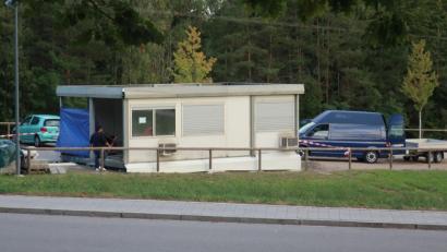 Bild: Hirsch
Generell hat der Bauausschuss nicht gegen den Imbiss-Container. Der Bau schreitet dem Gremium aber viel zu langsam voran.