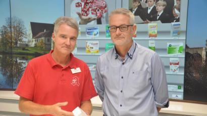 Bild: ws
Apotheker Christian Züllich (links) und Neurologe Dr. Sven Heimburger sind besorgt über die aktuellen Lieferengpässe bei Medikamenten. Sie appellieren an die Politiker, hier schnellstmöglich eine Lösung zu finden.